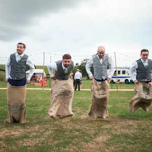 Alcott Weddings Tipi Venue Worcestershire sac race old school games