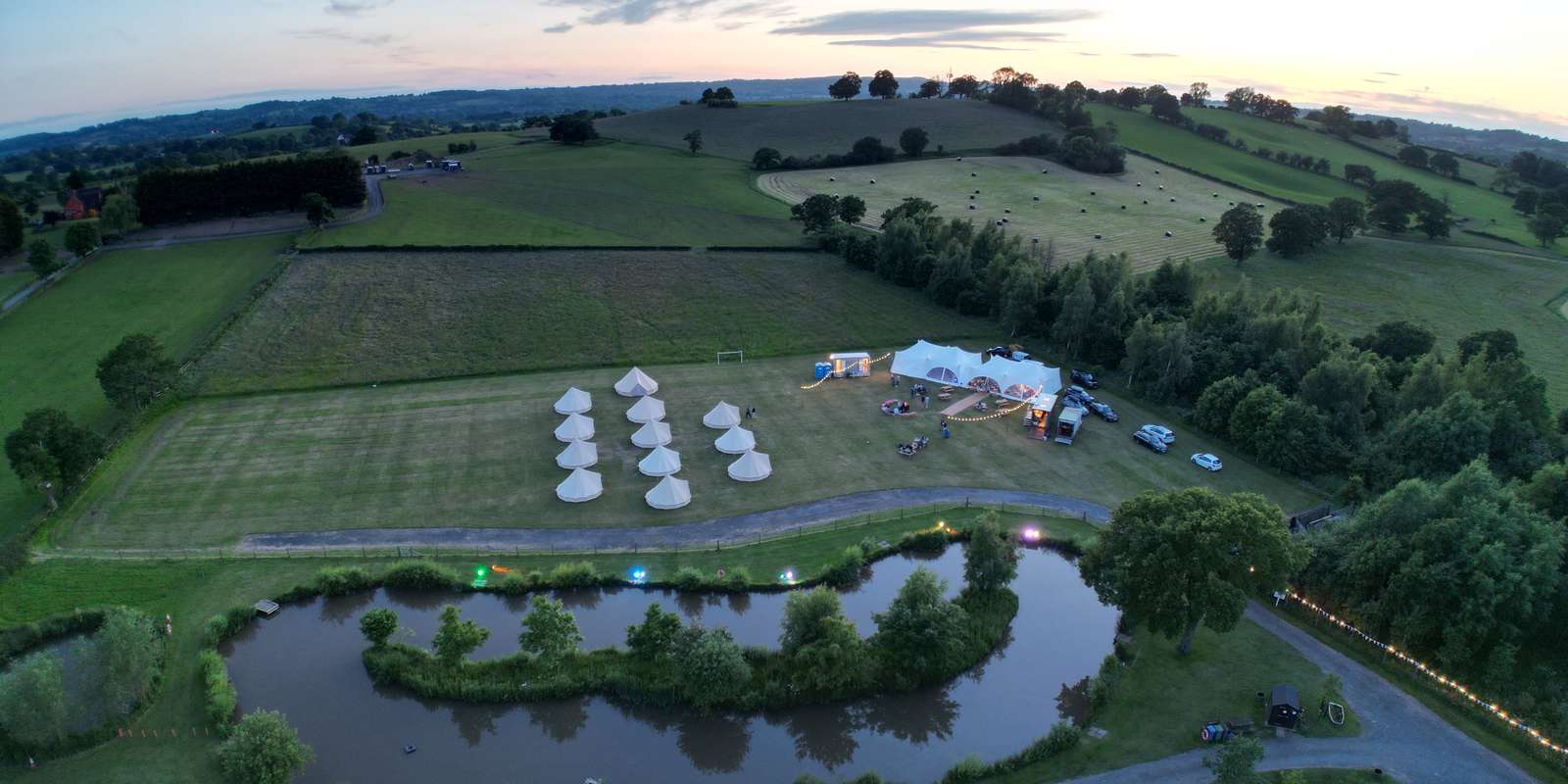 Alcott Events Corporate Festival Glamping