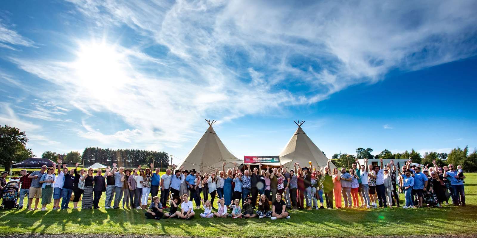 Outoor Tipi Company Family Fun Day with games
