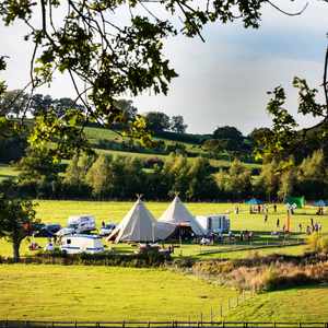 Outoor Tipi Family Fun Day with games