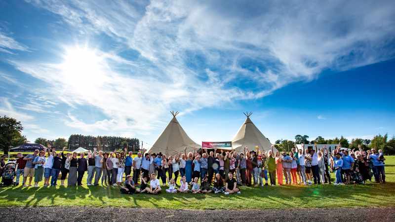 Outoor Tipi Company Family Fun Day with games