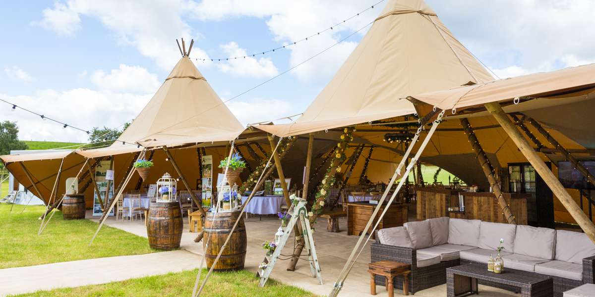 Alcott Weddings & Events Tipi quirky festival Venue Worcestershire