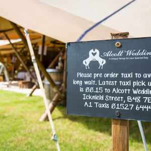 Alcott Weddings & Events Tipi quirky festival Venue Worcestershire