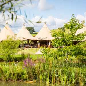 Alcott Weddings & Events Tipi quirky festival Venue Worcestershire