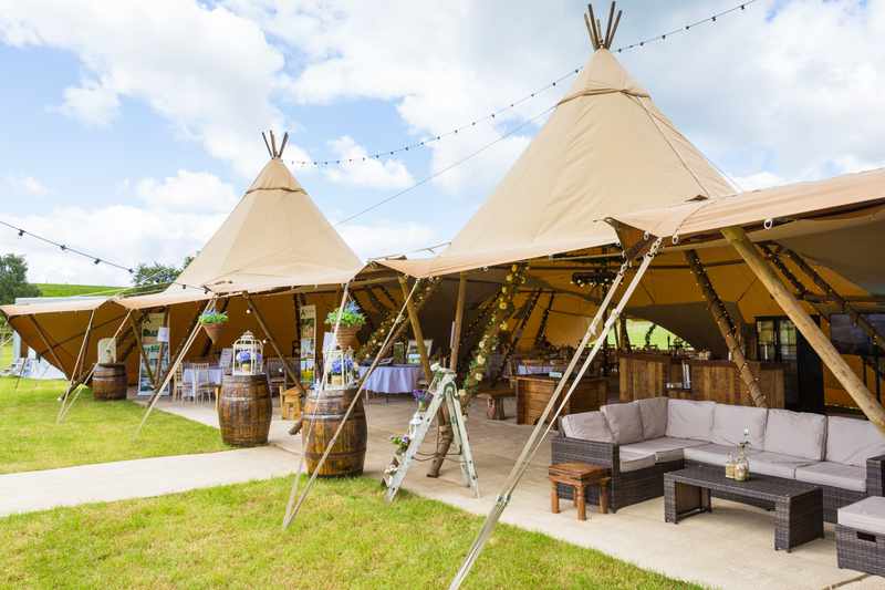 Alcott Weddings & Events Tipi quirky festival Venue Worcestershire