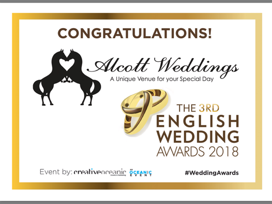 The English Wedding Awards Finalist