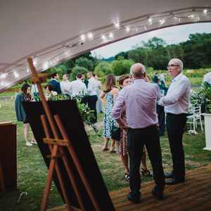 Capris marquee wedding Alcott Weddings