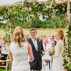 Claire & Josh Outdoor Wedding Ceremony Blog