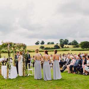 Claire & Josh Wedding Outdoor Ceremony