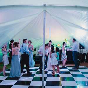 Claire & Josh Outdoor Wedding Blog Capris Marquee Dancefloor
