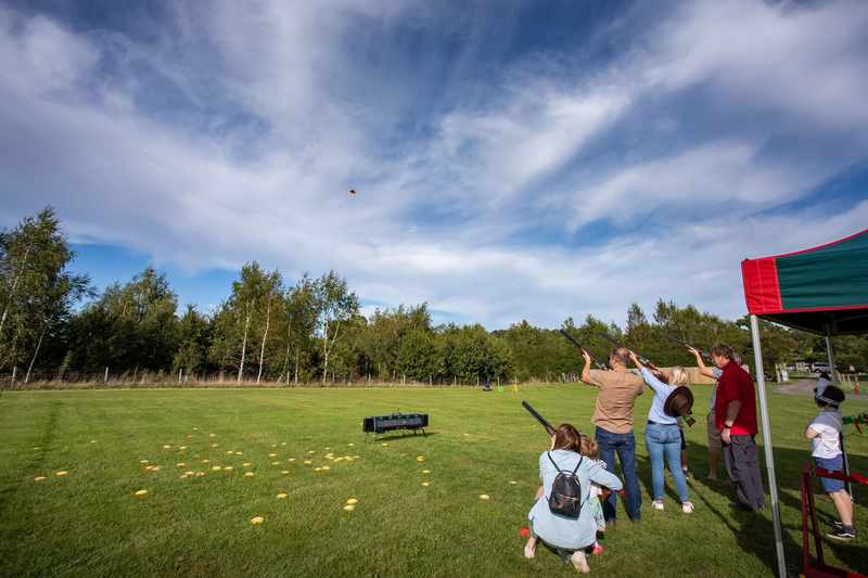 Family Fun Day Laser Clay Shooting Outoor corporate events worcestershire