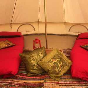 Glamping Bell Tents 4m Twin