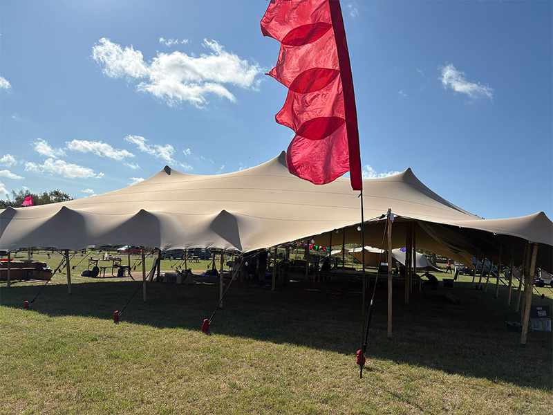 Corporate Festival at Alcott - Stretch Tent