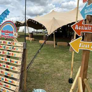 Corporate Festival at Alcott - Stretch Tent