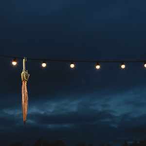 Festoon lights & unbrella