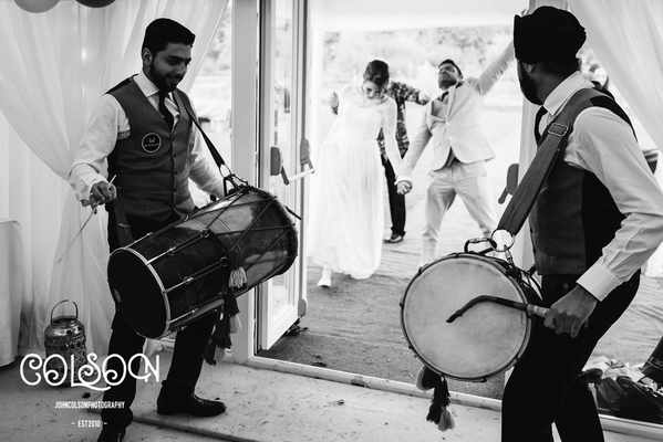 Outdoor Marquee Wedding  Asian Music