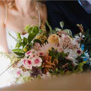 Mid summer bride's bouquet