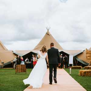 Natalie & Paul Tipi Wedding