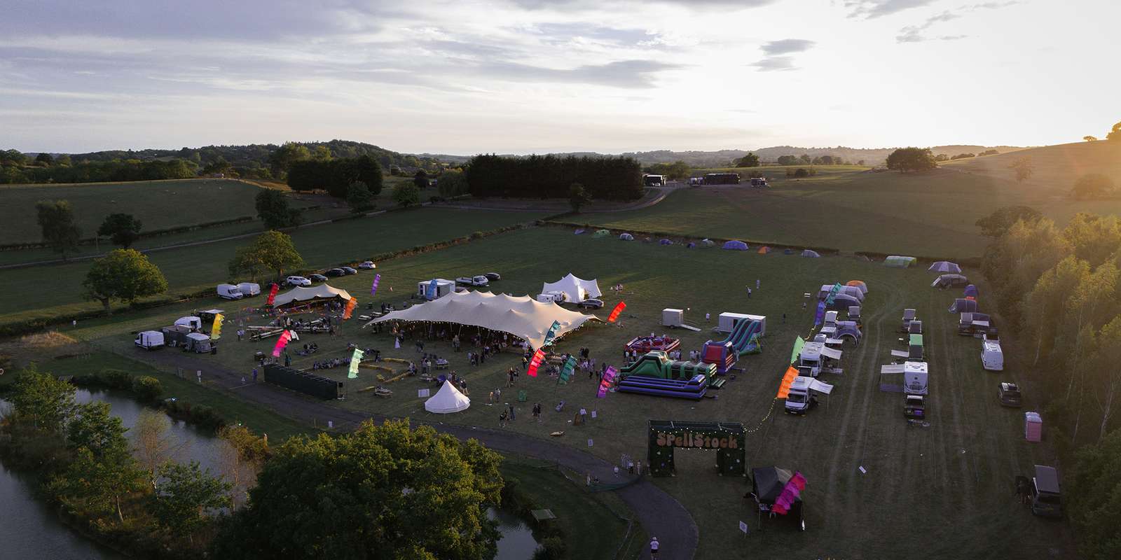 Spellstock Corporate Festival Alcott Events Venue Worcestershire
