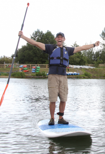 Stand up paddle board Outoor corporate events worcestershire