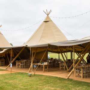 Tipi & Glamping Wedding - Alcott Weddings Worcestershire