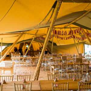 Tipi & Glamping Wedding - Alcott Weddings Worcestershire