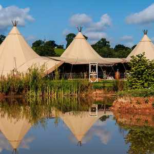 Tipis by Alcott Lake