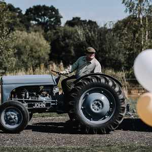 Tractor arrival