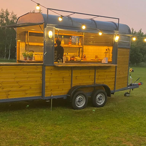 Trailer Bar at Alcott at night