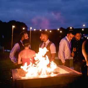Wedding fire pit