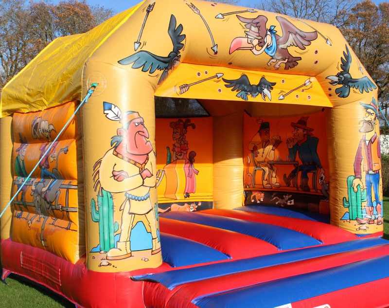 Wild-West-Bouncer outdoor venue worcestershire