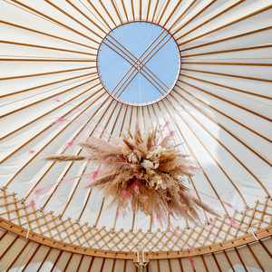 Yurt Roof Alcott Weddings Outdoor Venue Worcestershire