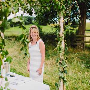 The lovely Justine - Wedding Celebrant