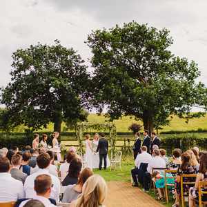 Marry in between the trees